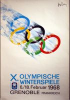 X. Olympische Winterspiele 1968 Grenoble