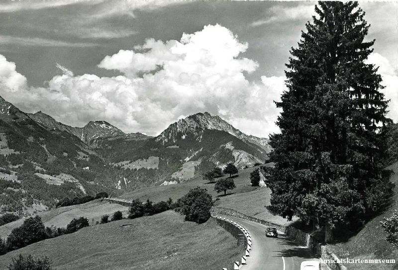 Cartoline postali: Kerenzerbergstrasse + ca. 1960 – Usato da Emmenbrücke venduto da teestube