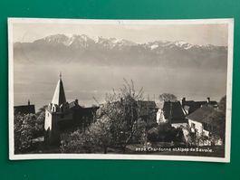 Chardonne et les Alpes de Savoie