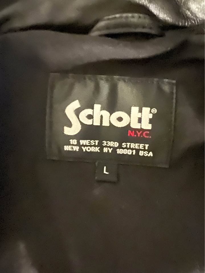 Schott Giacche: Veste en cuir Schott - taille L – Usato da La Tour-de-Trême venduto da Jackda66 2