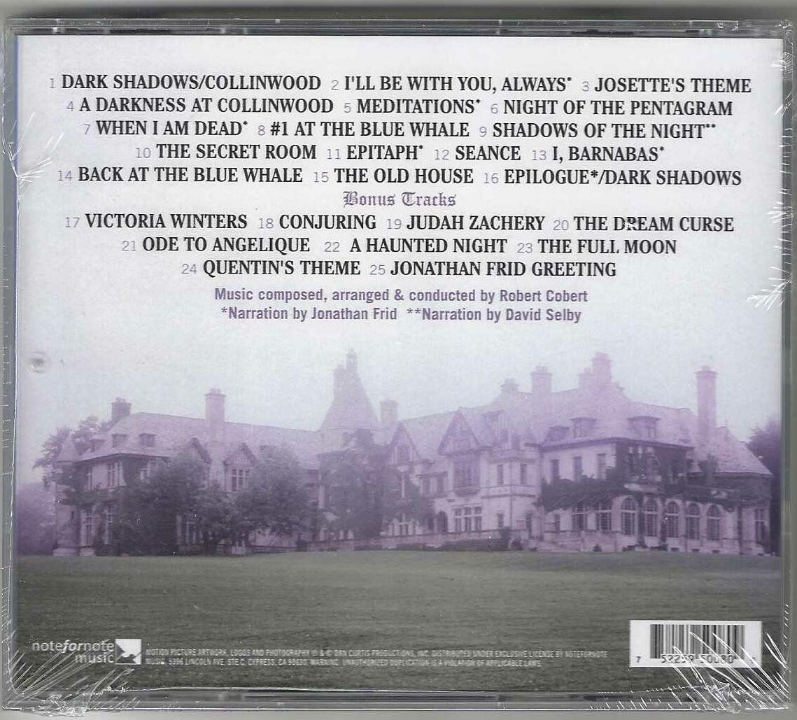 CDs: Robert Cobert - Dark Shadows - Neue – Neuf avec emballage d'origine à Genève par CDLPBookS 1