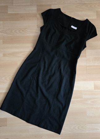 Orsay schwarzes elegantes Minikleid Büro Gr. S