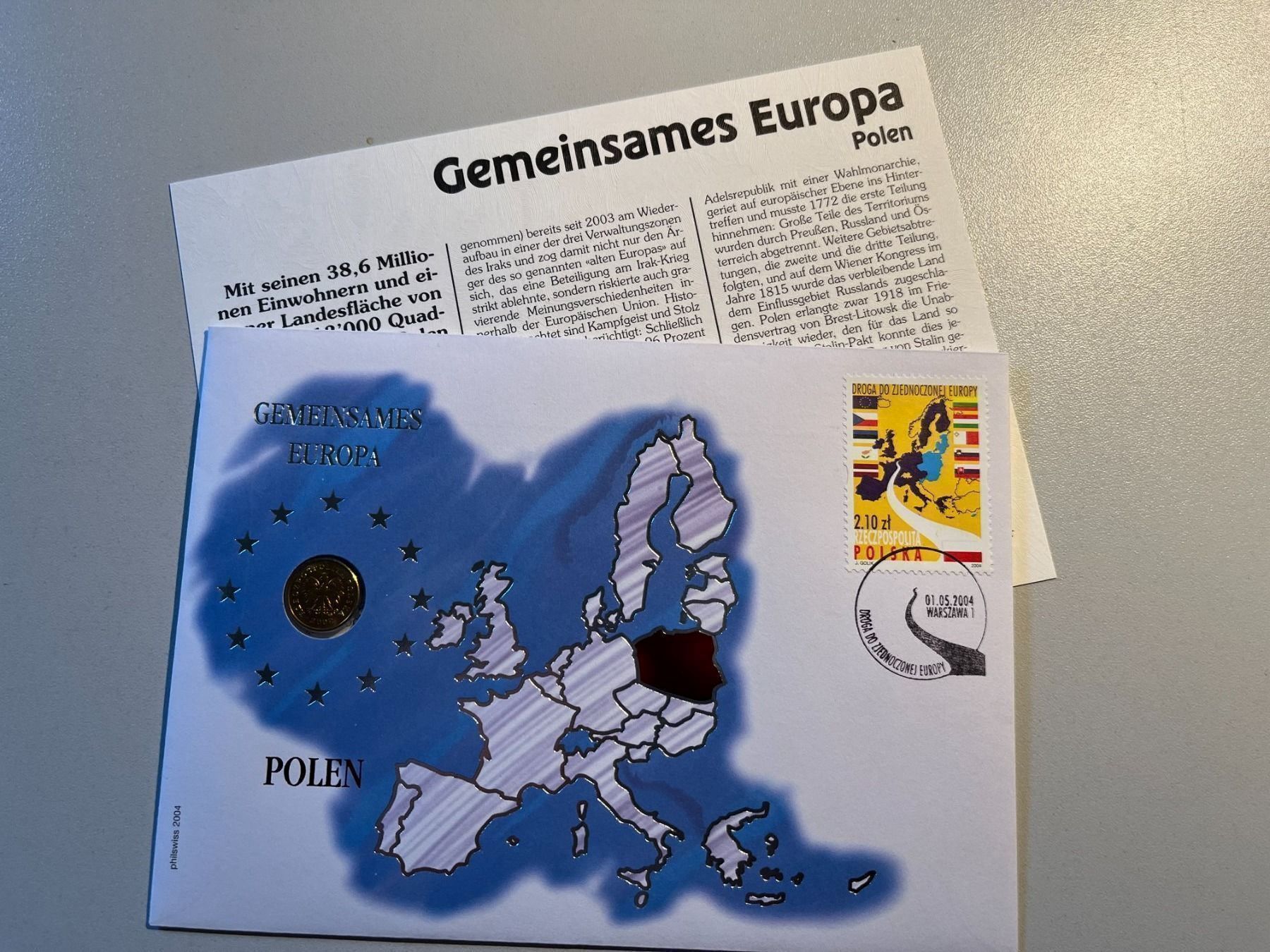 Tutti le monete: Numisbrief / Münzbrief – Nuovo (secondo la descrizione) da Arch venduto da Karibu19