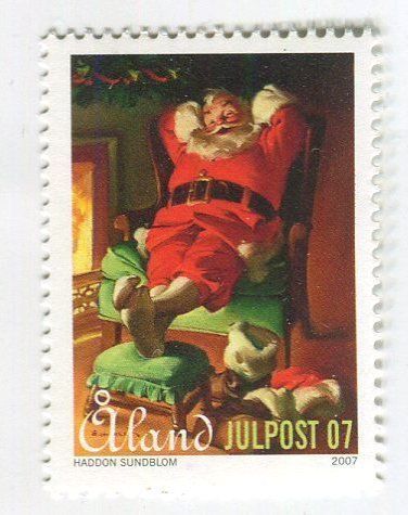 Alle Briefmarken: Briefmarke "Weihnachtsmann". Åland – Neu und originalverpackt aus Basel von Butsch5