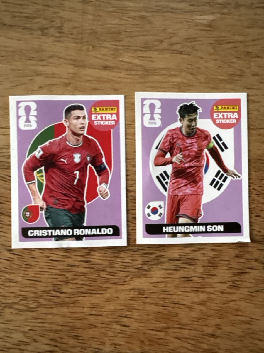 Panini Carte collezionabili: Extra stickers C.Ronaldo et Son – Nuovo (secondo la descrizione) da Chalais venduto da Thegoodmouffette