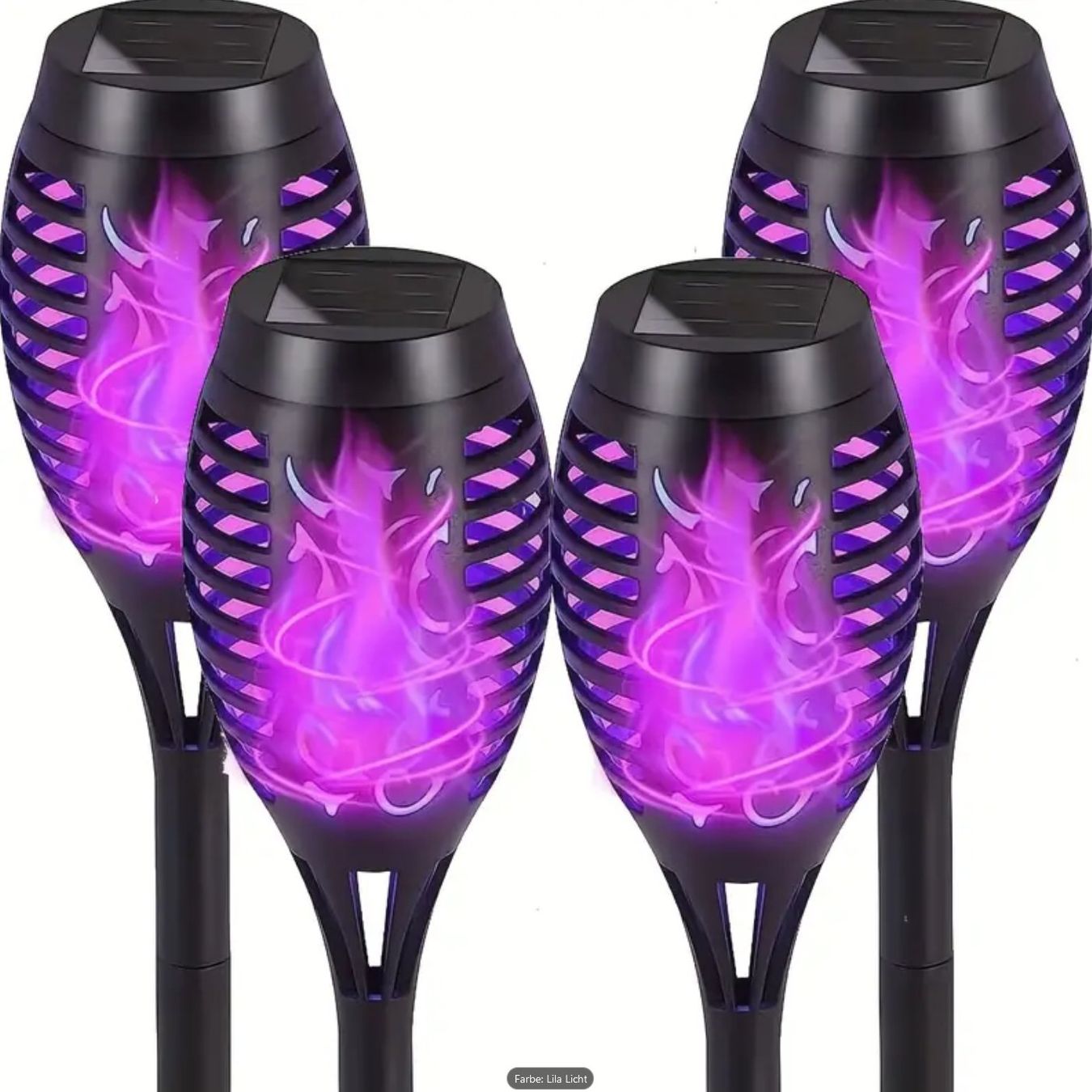 Lampes: 12x Gartenlampe LED Fackel Wasserdicht – D'occasion à Mumpf par Xelz 8