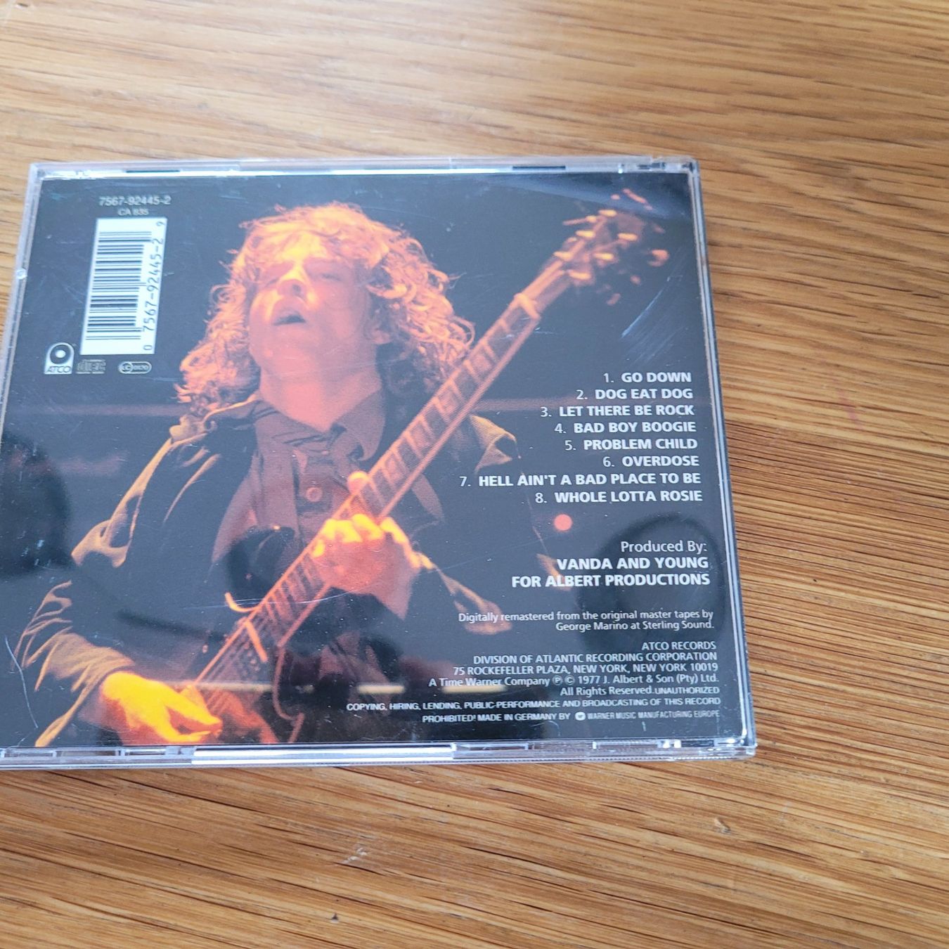 CD: CD Musique ACDC Let There Be Rock – Usato da Biel/Bienne venduto da Destockweb 2