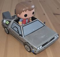 Funko Pop Rides - Marty McFly in DeLorean #02