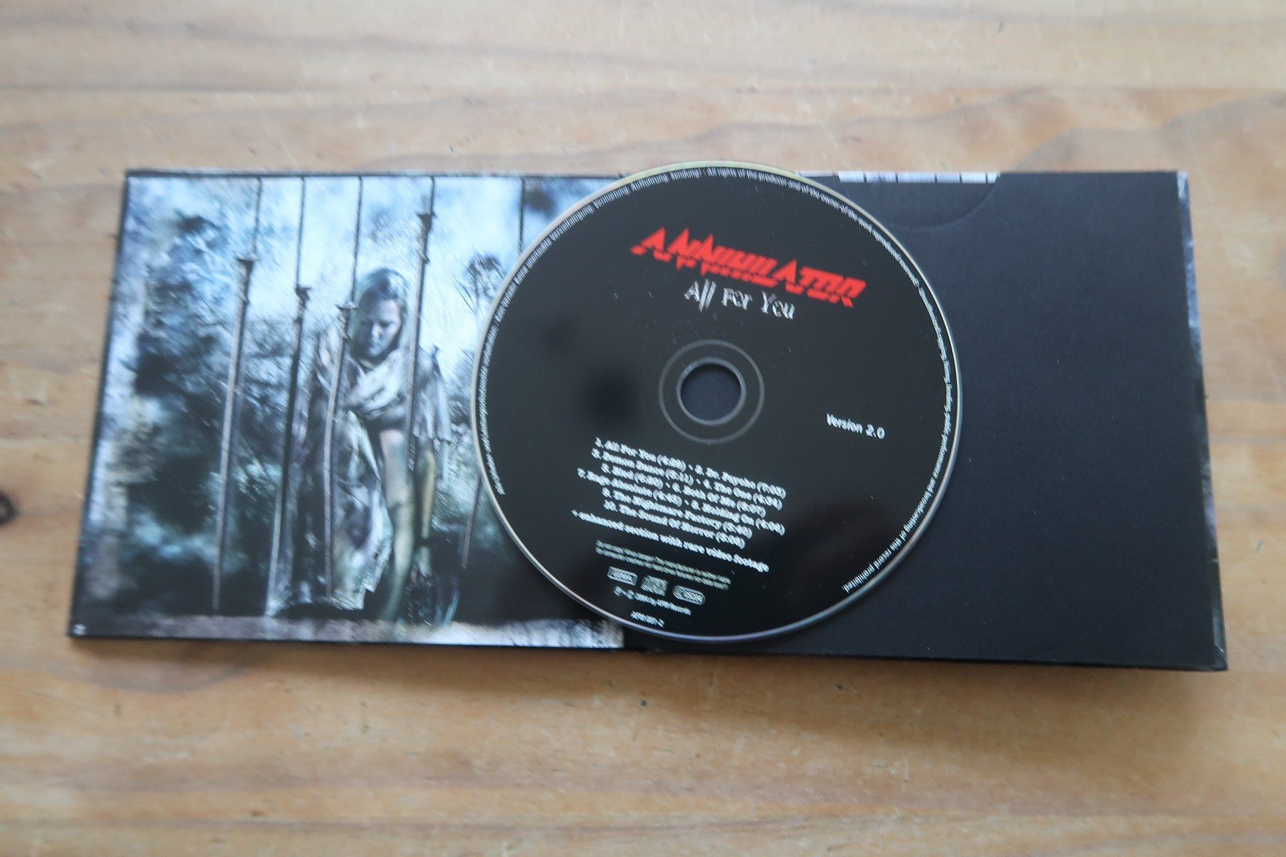 CDs: ANNIHILATOR - ALL FOR YOU - DIGIBOOK - CD – Gebraucht aus Basel von Patiscat 3