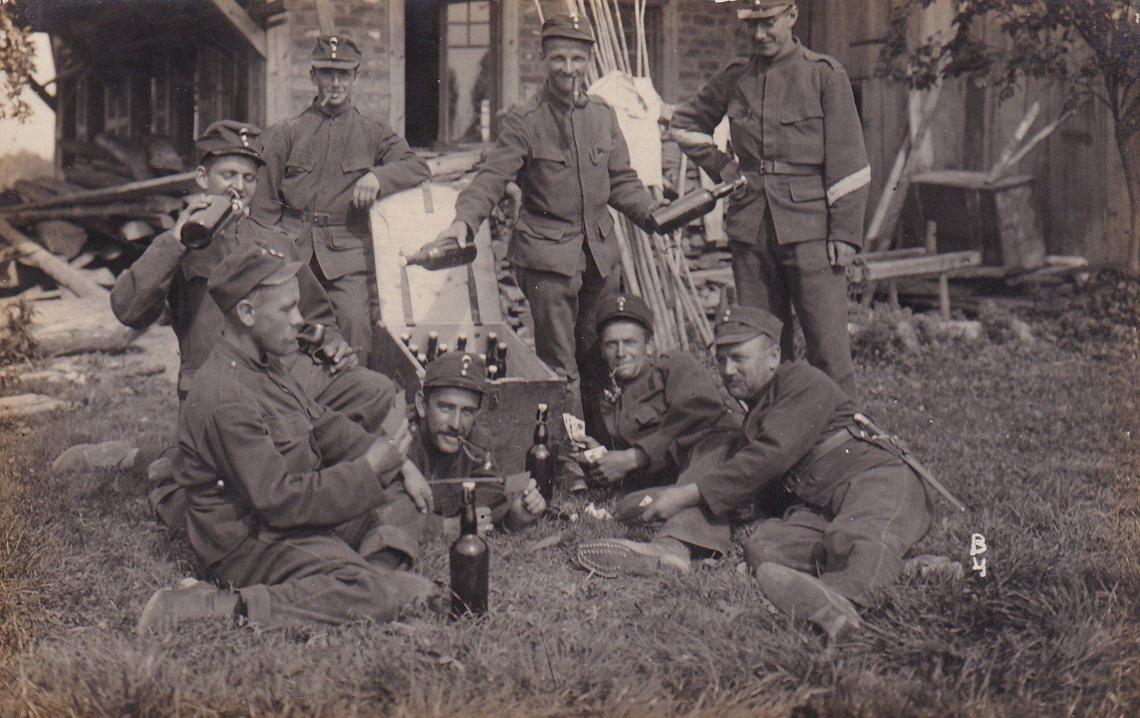 Ansichtskarten: Militaires ( Bataillon 83 Feldpost ) – Gebraucht aus Cormoret von Pascalll2001