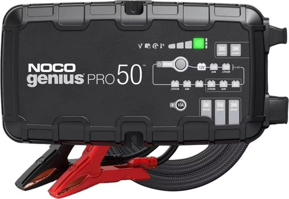 Noco Caricabatterie: Noco Geniuspro50 25 A, 12V, 24V, 6V – Nuovo e nell'imballaggio originale da Heimisbach venduto da LIFESTYLE-MORE