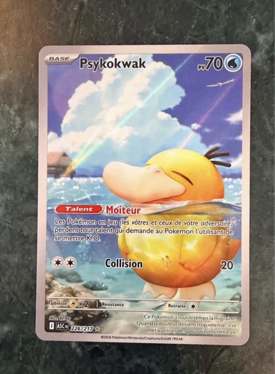 Pokémon Carte collezionabili: Psykokwak 226/217 – Nuovo (secondo la descrizione) da Bellevue venduto da gai_c2mh