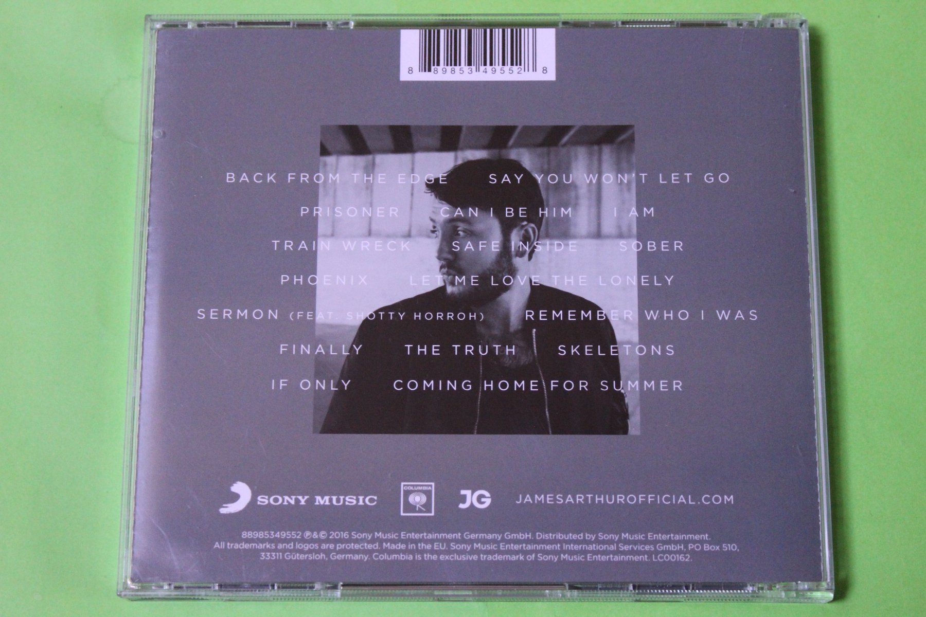 CD: James Arthur - Back from the Edge (Deluxe Edition) CD – Usato da Tübach venduto da JamesStone 2