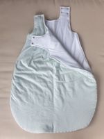 Zewi Babyschlafsack Grösse 50, Mintgrün, Sterne, Top Zustand
