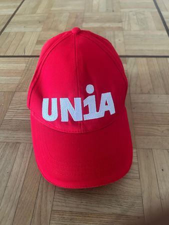Kappe UNIA rot einstellbar neuwertig
