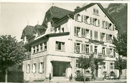 Meiringen -Hotel Weisses Kreuz c1940