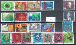 Suisse - 1980 - Année complète oblige. du 1er jour