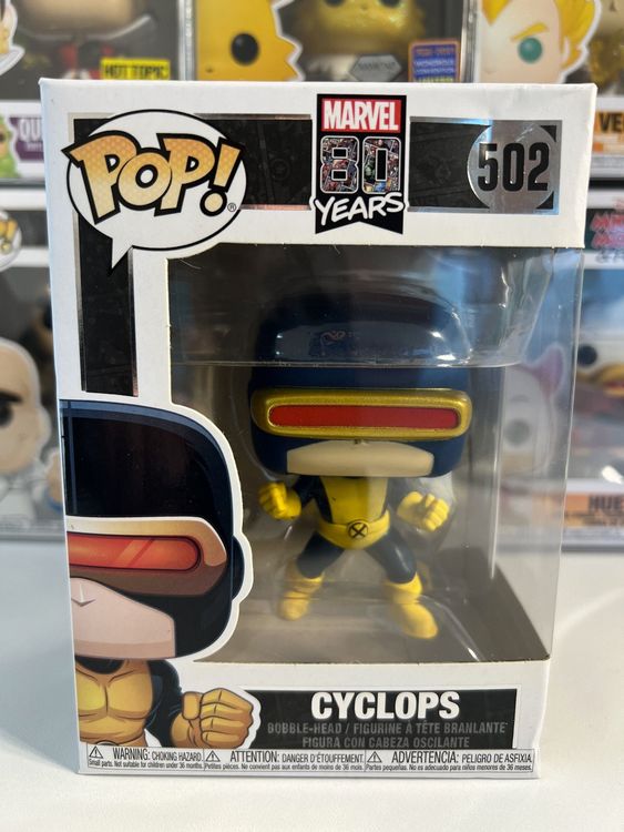 Funko POP! Marvel 80ème Anniversaire X-Men Cyclops | Kaufen auf Ricardo