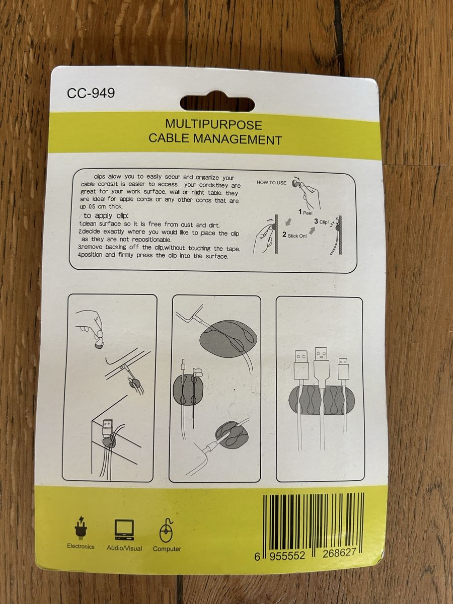 Câbles: Kabel Clips Set – Neuf avec emballage d'origine à Frenkendorf par The_Moose 1