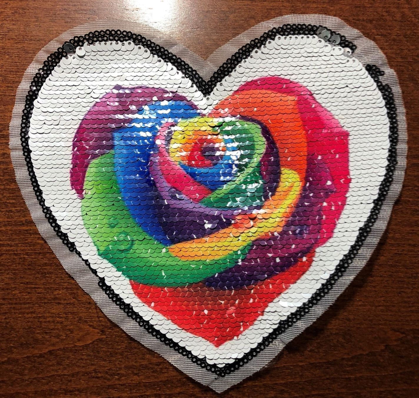 Patches: Herz Patch mit Pailletten – Neu (gemäss Beschreibung) aus Basel von Adler61
