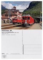 Pontresina Oberengadin Bernina Bahn RhB ABe 4/4 II Ge 4/4 I