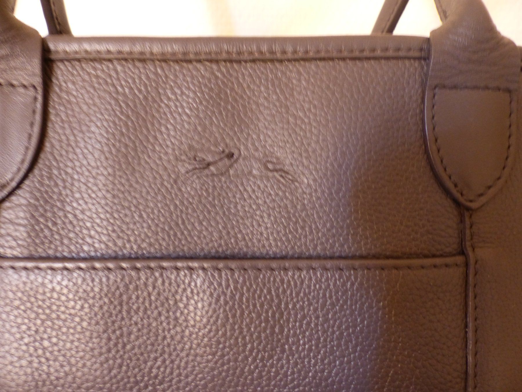 Longchamp Taschen für Damen: Longchamp Shopper Leder grau - besser als Le Pliage – Neu (gemäss Beschreibung) aus Feldis/Veulden von vademecum 4