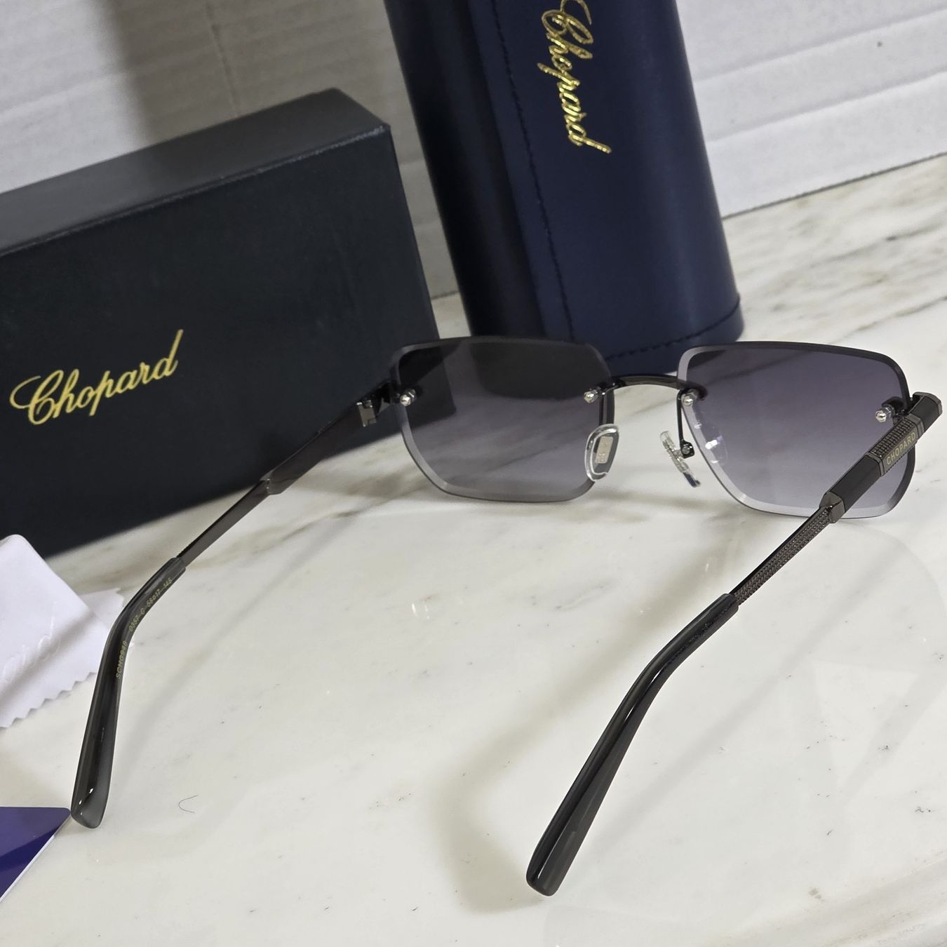 Chopard Occhiali & Lenti: Exclusive Chopard Sonnenbrille Randlos Rimless Gradient – Nuovo (secondo la descrizione) da Luzern venduto da Cabriolet 2