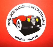 Autocollant, Aufkleber, sticker, Musée Automobile Genève