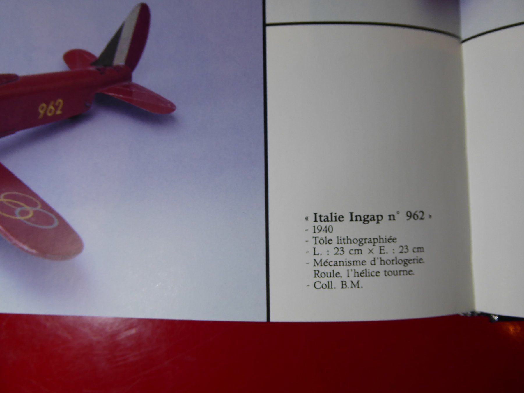 Modellbausätze & Standmodelle: Original Blechflugzeug Fa."Ingap" Italien 1940 – Gebraucht aus Aarau von didi512 5