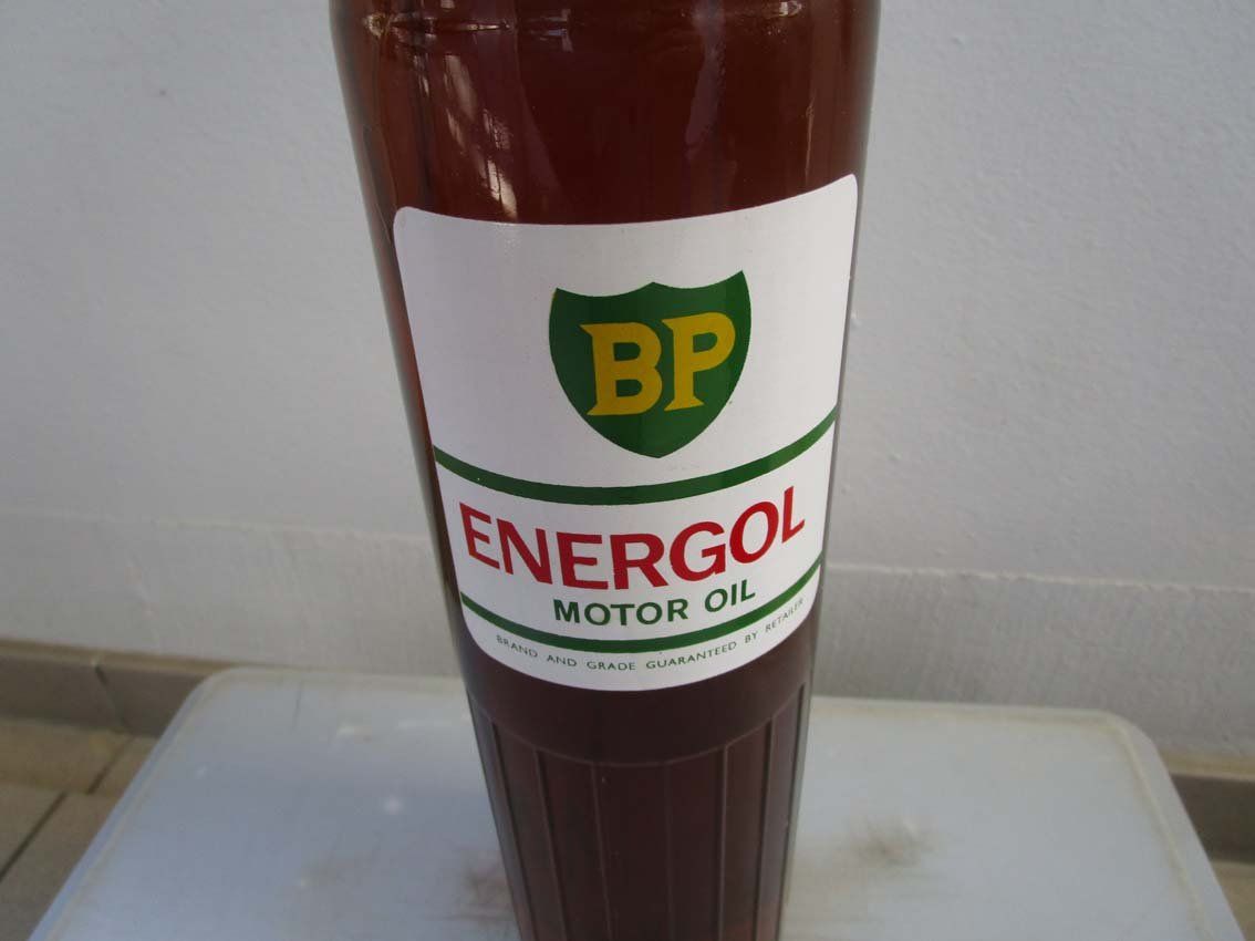 Gas-Geräte & -Technik: Oldtimer BP Ölflasche Glas – Gebraucht aus Arlesheim von Prohof 1