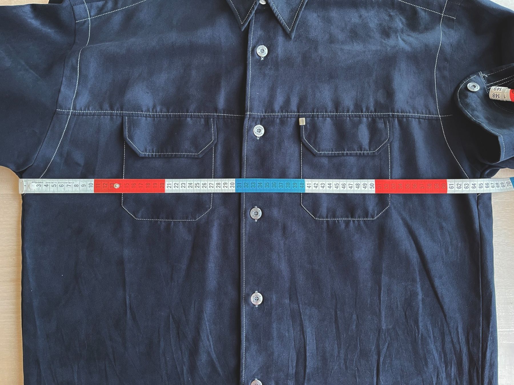 Camicie: Hemd Veloursoptik - Grösse XL – Usato da Uetendorf venduto da Florabella01 3
