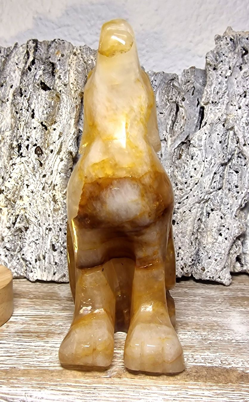Minerali & Pietre curative: Top Golden Healer Wolf 800g – Nuovo (secondo la descrizione) da Matzingen venduto da Shay_Crystalz 2