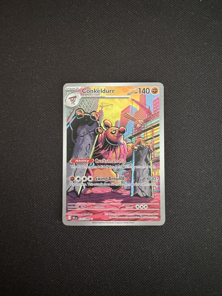 Pokémon Cartes à collectionner: Conkeldurr 127/086 – D'occasion à Hitzkirch par iva_h78g