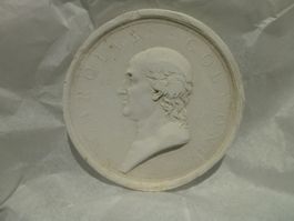 Entwurf Münze Medaille / Carlo Goldoni 1707-1793