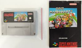 Super Mario Kart SNES (Super Nintendo) PAL EUR mit Anleitung