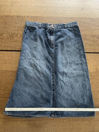Gonna di jeans Charlotte R. lunga estiva taglia S/M 36-38