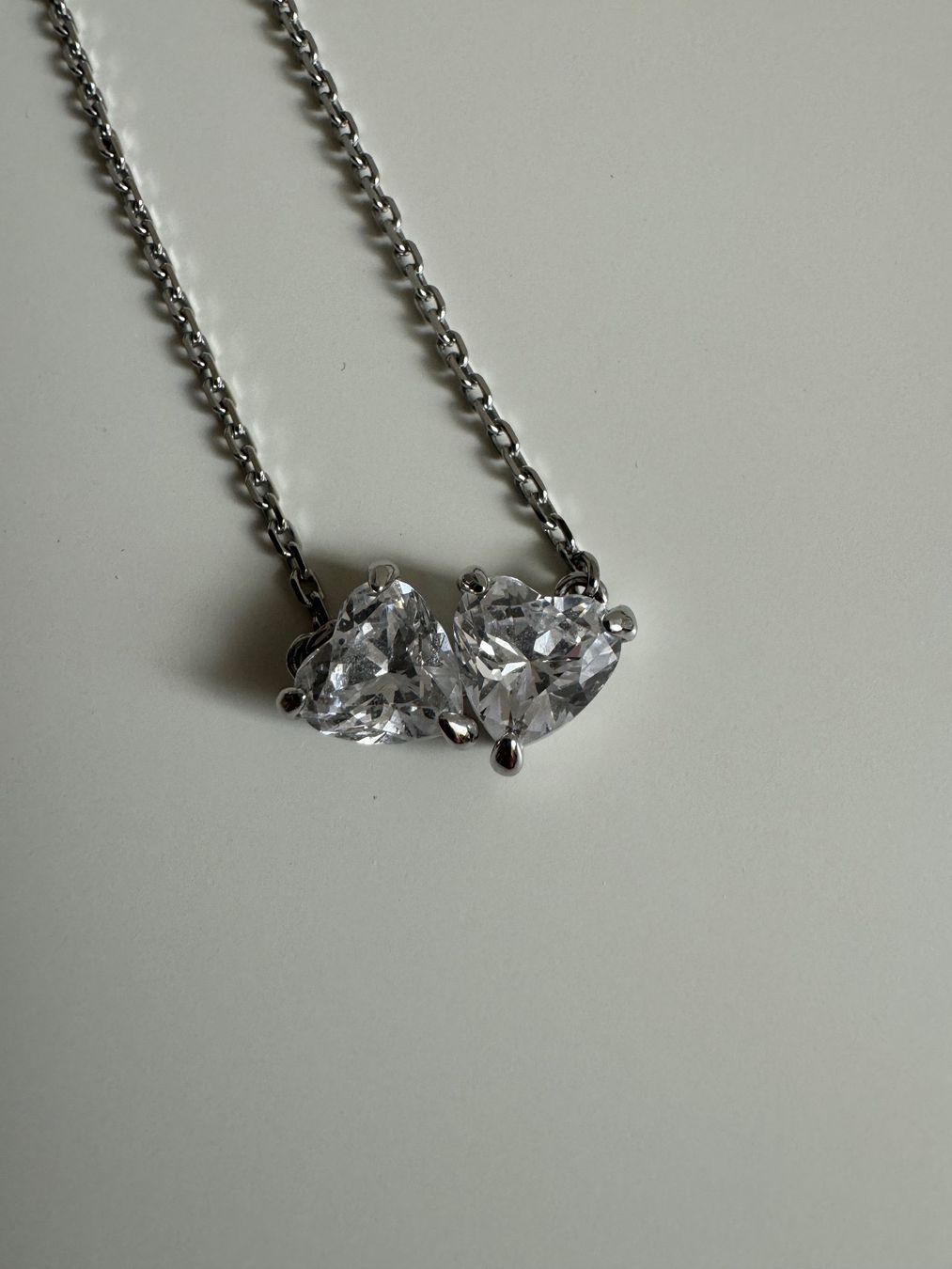 Swarovski Catenine: SWAROVSKI Halskette silber – Nuovo e nell'imballaggio originale da Zürich venduto da sel_w5sd