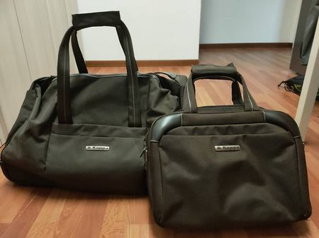 Set Borse Kappa - Borsa Porta PC e Borsone da Viaggio