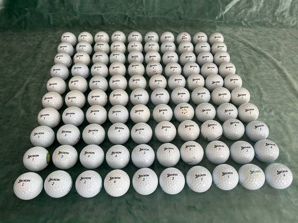 Srixon Palloni: 100 gebrauchte Srixon Golfbälle gemischte Modelle – Usato da Berschis venduto da Nmaddy