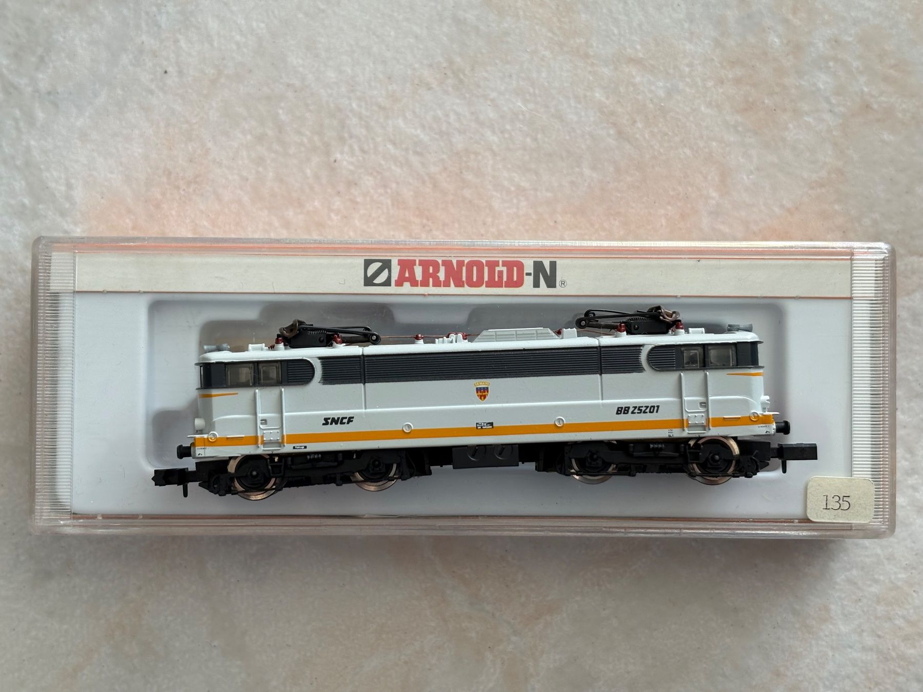 Arnold Modellini di ferrovie: Arnold 2471 Elok BB 25201 SNCF – Nuovo (secondo la descrizione) da Hauterive NE venduto da eriamch 2