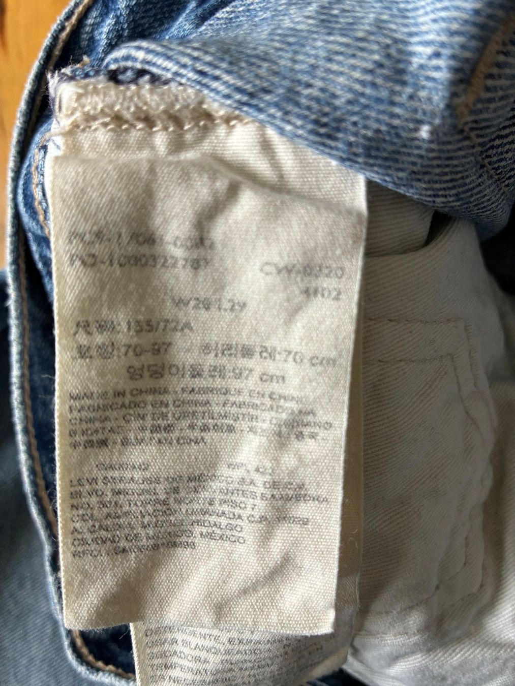Levi's Jeans: Levi´s ribcage straight W28 L29 hellblau – Usato da Schaffhausen venduto da FannyUsedom 4