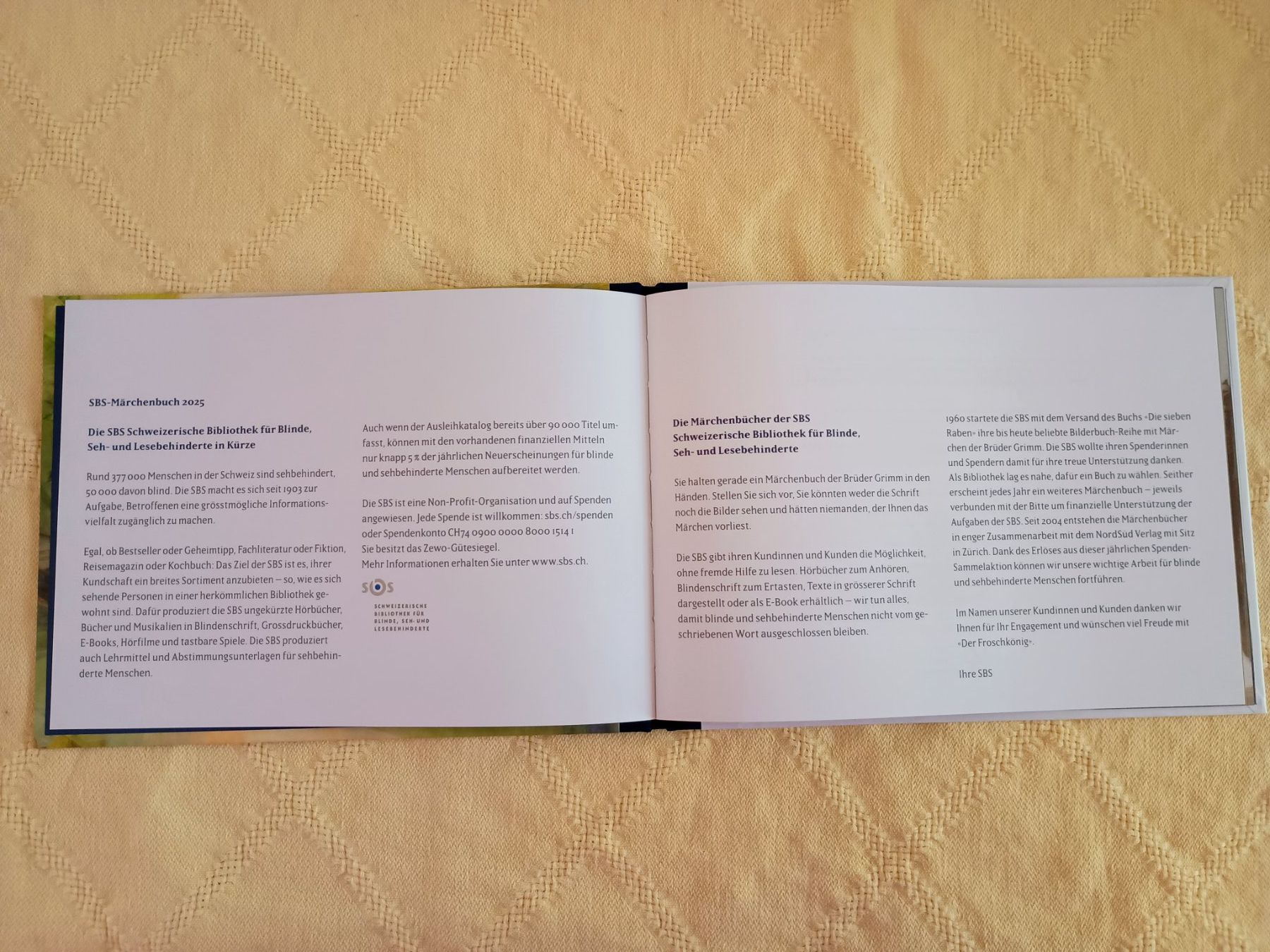 Bücher: Brüder Grimm: DER FROSCHKÖNIG – Neu (gemäss Beschreibung) aus Buchs AG von ReaNaTsch 2