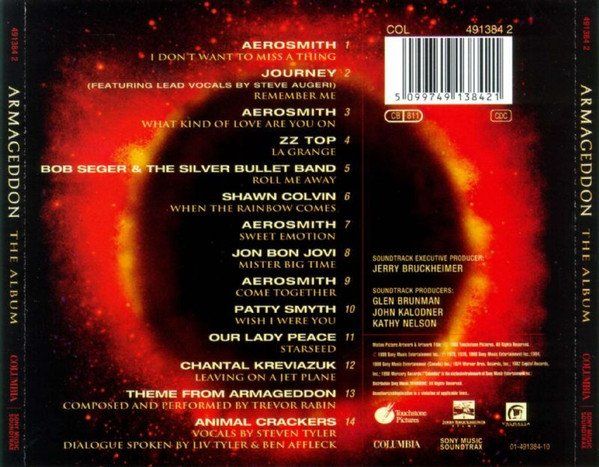 CD: CD O.S.T. - Armageddon (1998) – Usato da Möriken AG venduto da mineralia 1