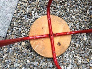 Tabourets: +  HoLz / MeTaLLhoCKeR  + – D'occasion à Winkel par zeho 3
