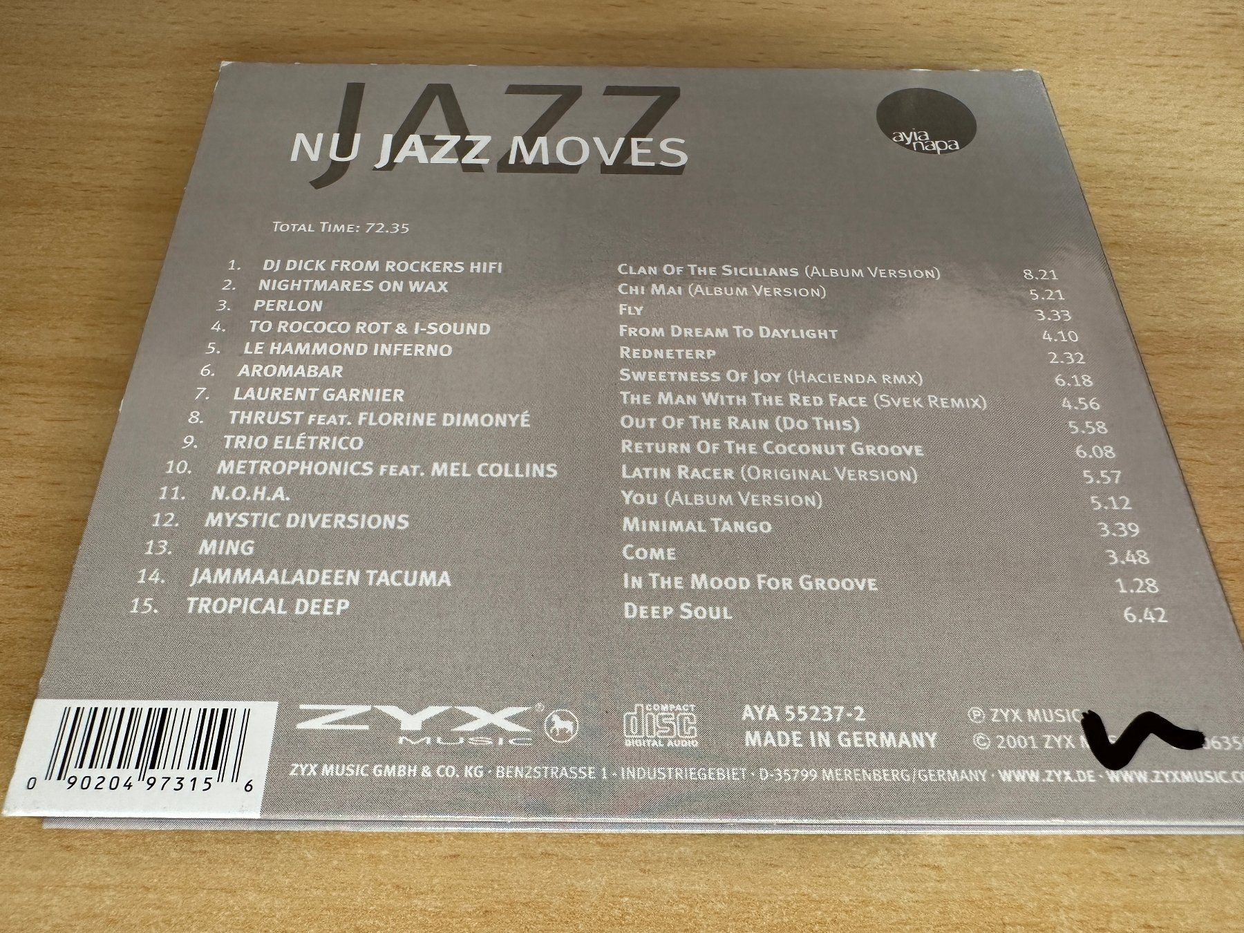 CD: Various – Nu Jazz Moves – Usato da Rikon im Tösstal venduto da Alpenmutz 1