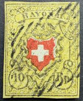 Rayon II gelb Zst16II vollrandig Stein D sign. Moser/Hermann