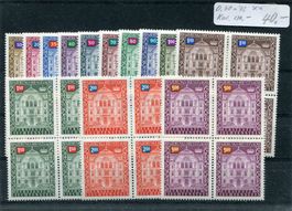 1976-89 FL Nr. D60-72 V'block postfrisch