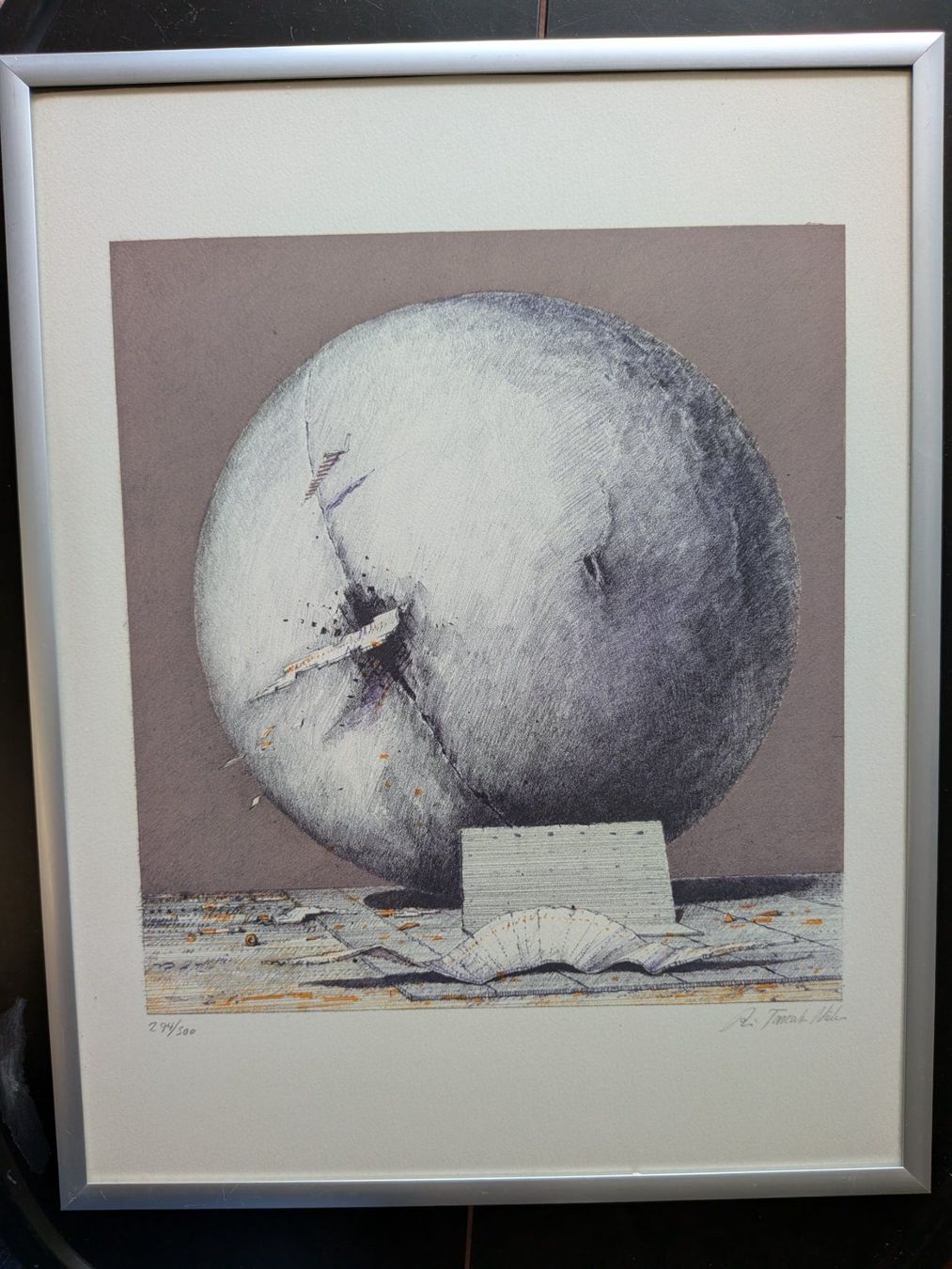 Arts picturaux & lithographies: Lithographie René Tancula Nielsen – D'occasion à Emmen par magelan 3