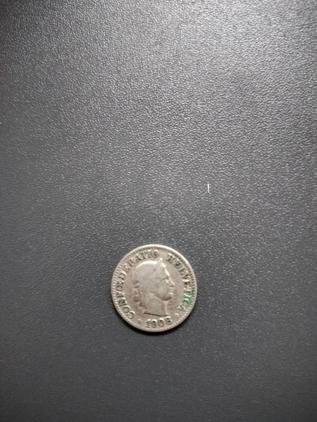 Tutti le monete: Schweizer 10 Rappen-Münze, Jg 1908 – Usato da Oberwil BL venduto da mlr_kh52