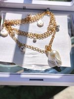 Collier de perles fait main (Perle Akoya) 